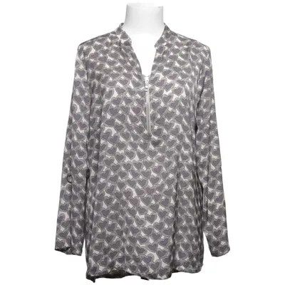 Blouse (Grijs, Beige) van Alba Moda Polyester