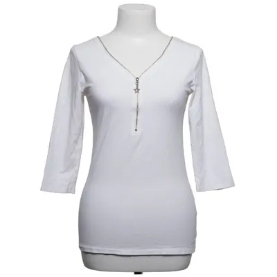 Long sleeve T-shirt (White) from AmbitionFly Cotton, Elastane