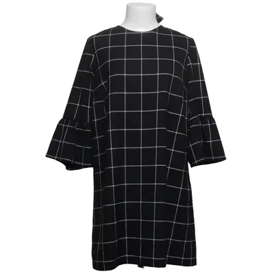 Robe (Noir, Blanc) de Marie Lund Élasthane, Polyester, Viscose