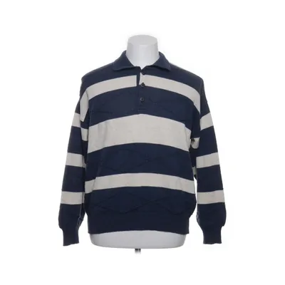 Tröja (Blå, Beige) från Oscar Jacobson Akryl, Bomull