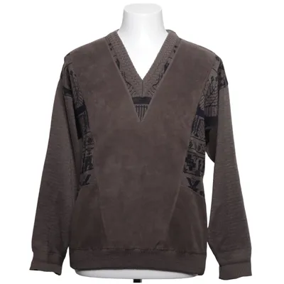 Pull-over (Vert) de Detlev Albers Acrylique, Laine