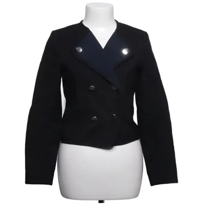 Blazer (Black, Blue) from Claudie Pierlot Acetate, Polyester, Viscose