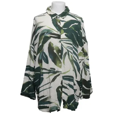 Blouse (Green, White, Multicolored) from Primark Cares Viscose