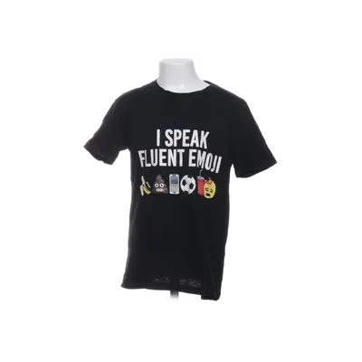 T-shirt (Svart, Flerfärgad) från Emoji Bomull