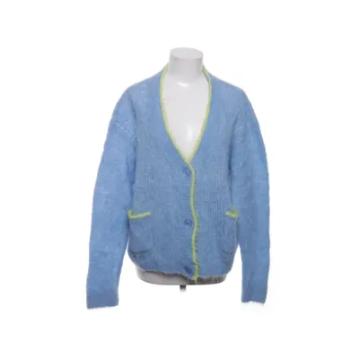 Cardigan (Blauw, Geel) van American Vintage Alpacawol, Elastaan, Polyamide