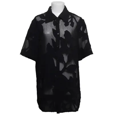 Short sleeve shirt (Black) from Rodebjer Polyester, Viscose