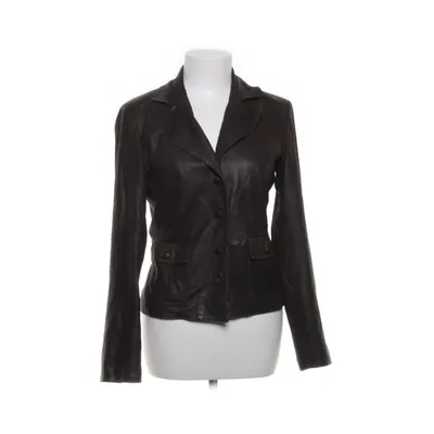 Læderblazer (Brun) fra Cristina Gavioli Læder