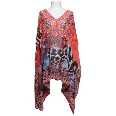 Strandkjole (Rød, Flerfarvet) fra Azara