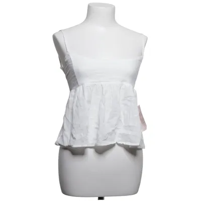 Crop Top (Weiß) von Nelly Baumwolle