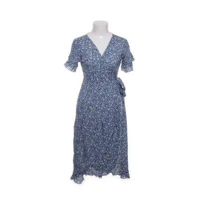 Wrap dress (Blue, Multicolored) from Shein