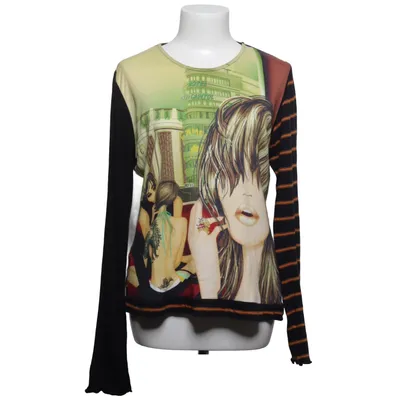 Long sleeve T-shirt (Black, Multicolored) from Custo Barcelona Cotton