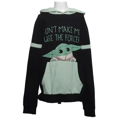 Huvtröja (Svart, Grön) från Star Wars Bomull, Polyester