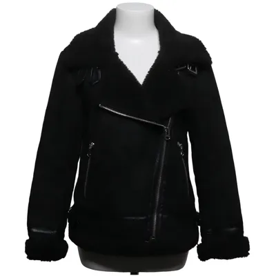 Shearlingjacka (Svart) från Zara Outerwear Polyester