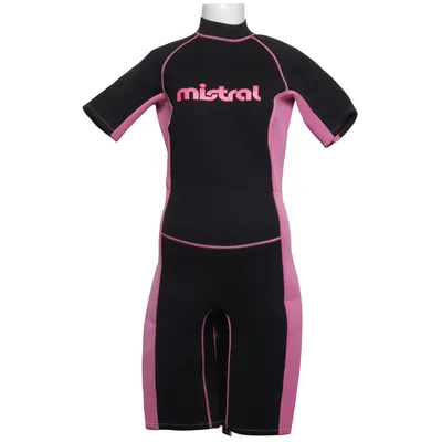 Wetsuit (Black, Pink) from Mistral Polyamide