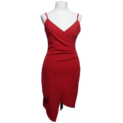 Wikkeljurk (Rood) van Almost Famous Elastaan, Polyester