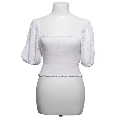 Crop top (Wit) van Cotton Club
