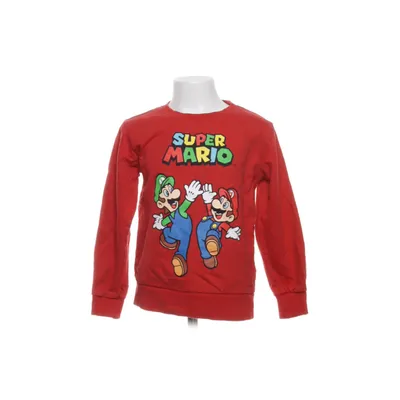 Collegetröja (Röd, Flerfärgad) från Super Mario Bomull