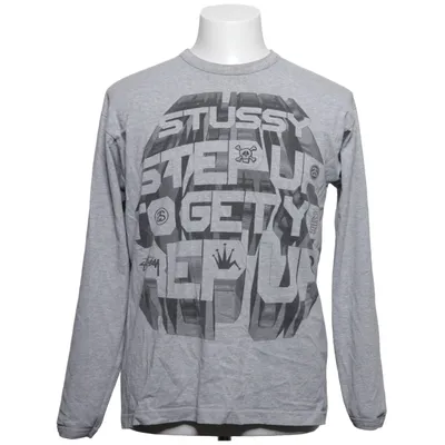 Långärmad t-shirt (Grå) från Stüssy Bomull