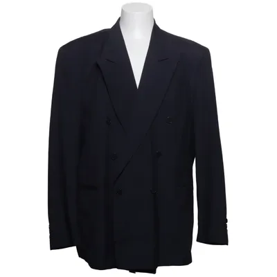 Kavaj (Blå) från Florentino Polyester, Viskos, Ull