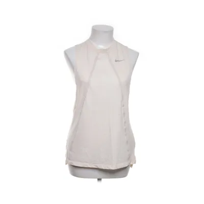 Sport tanktop (Beige) van Nike Katoen, Polyester
