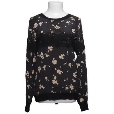 Blouse (Zwart, Beige) van Essentiel Antwerp Zijde