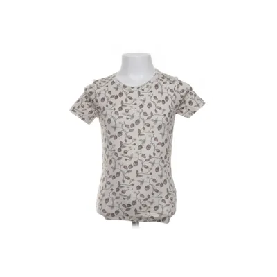 T-shirt (Beige, Brun, Flerfarvet) fra Lil'Atelier Bomuld, Elastan, Modal