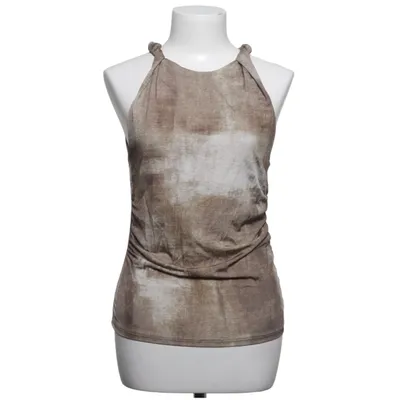 Tanktop (Bruin, Wit) van Gestuz Elastaan, Viscose