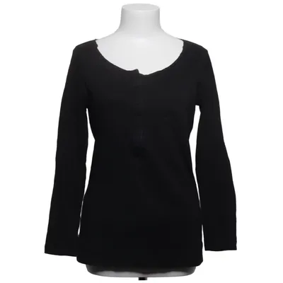 Henley T-shirt (Sort) fra Gul & Blå Bomuld