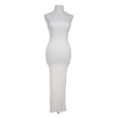 Halterneckklänning (Vit) från NA-KD Polyester, Viskos