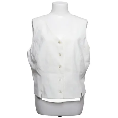 Suit vest (White) from Getti Elastane, Polyester, Viscose