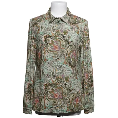 Blouse (Green, Multicolored) from Klaus Dilkrath Elastane, Viscose