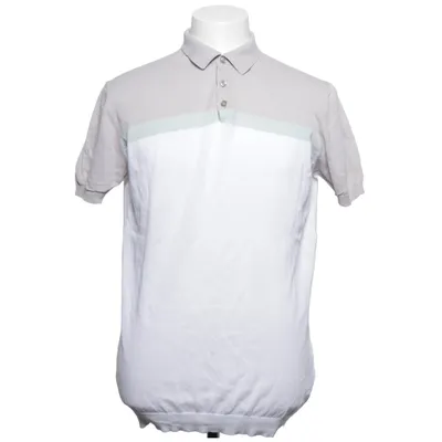 Poloshirt (Wit, Grijs) van Dan John Katoen