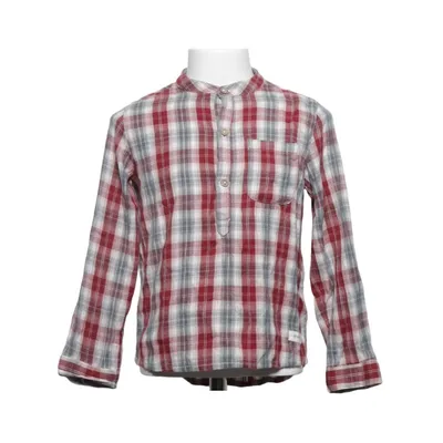 Flannel shirt (Red, Gray, White) from Newbie by KappAhl Cotton