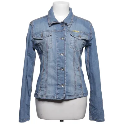 Denim jacket (Blue) from BigBlue Cotton, Elastane
