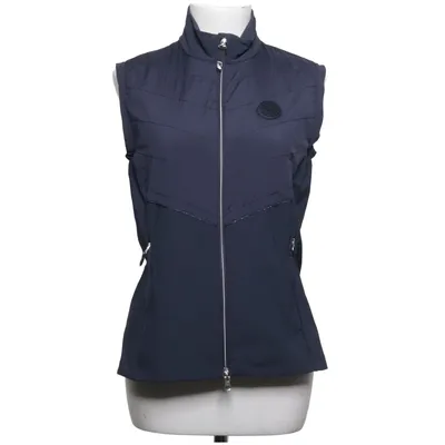 Outer vest (Blue) from Chervo Elastane, Polyamide, Polyurethane