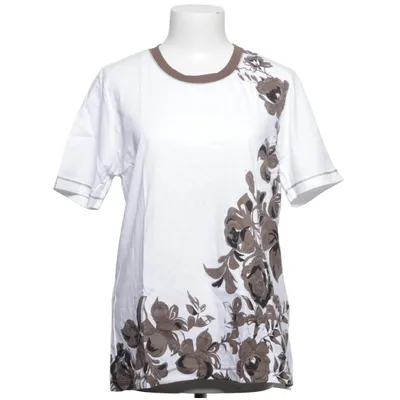 T-shirt (Weiß, Braun) von Joliena Baumwolle