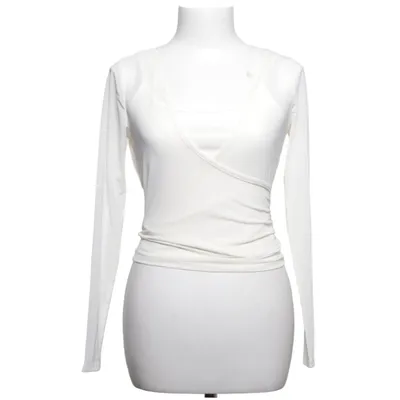 Crop top (White) from Ultra Flirt Elastane, Polyester, Viscose