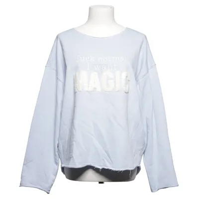 Sweatshirt (Blue) from Blond Hour Cotton, Polyester