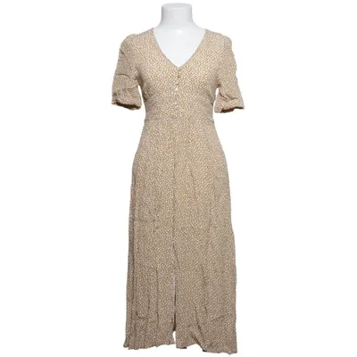 Långklänning (Beige, Vit, Flerfärgad) från Indiska Viskos