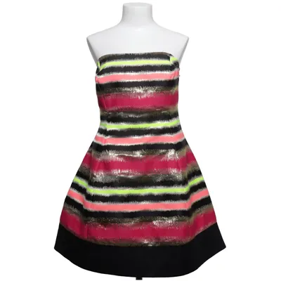 Klänning (Svart, Flerfärgad) från Emo Polyester