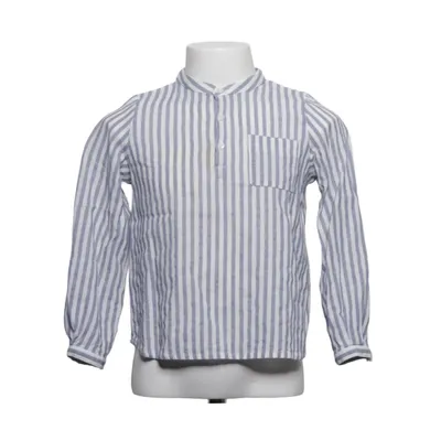 Blus (Blå, Vit) från Bonpoint Bomull, Linne, Viskos