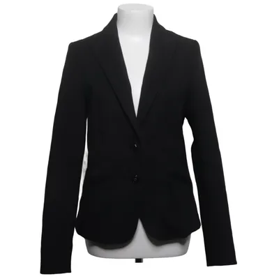 Blazer (Black) from Oui Collection Cotton, Elastane, Polyester, Viscose