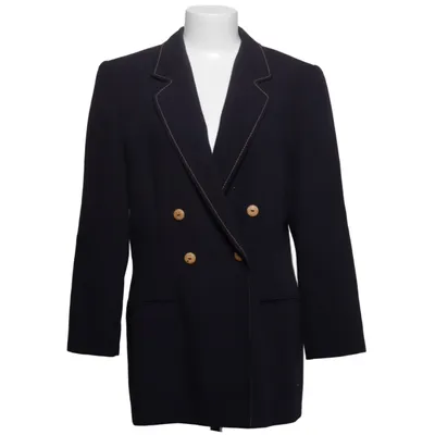 Blazer (Blå) fra Caroline Biss Polyester, Uld