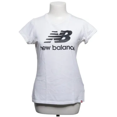 T-shirt (Wit) van New Balance Katoen