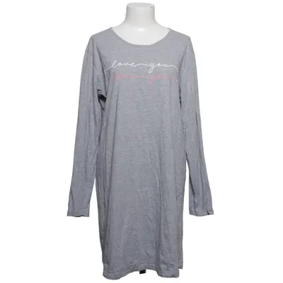 Natkjole (Grå) fra Nightwear Bomuld, Viscose