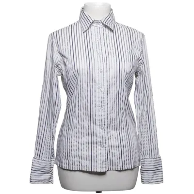 Shirt (Wit, Blauw) van Simple Wish Katoen, Elastaan, Nylon, Polyester