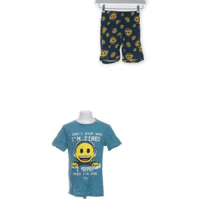 Pyjamas (Blå, Gul, Flerfärgad) från Emoji Bomull