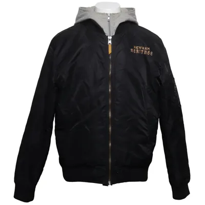 Bomber jacket (Black, Gray) from Fishbone Polyamide, Polyester