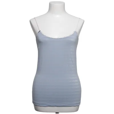 Tank Top (Blue) from Gigue Elastane, Metallic fiber, Viscose