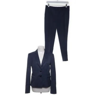 Kostym (Blå) från Boss Bomull, Elastan, Ull